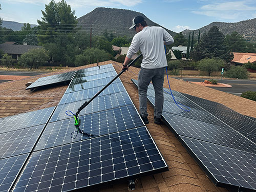 solar panel cleaning sedona